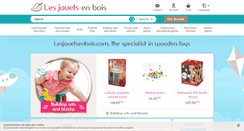 Desktop Screenshot of lesjouetsenbois.eu