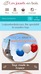 Mobile Screenshot of lesjouetsenbois.eu